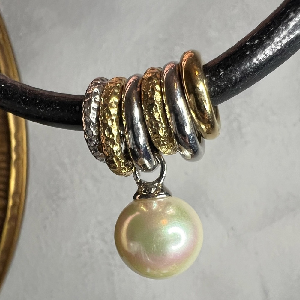 Majorca white pearl necklace formentera / isla collection - Picture 8 of 12